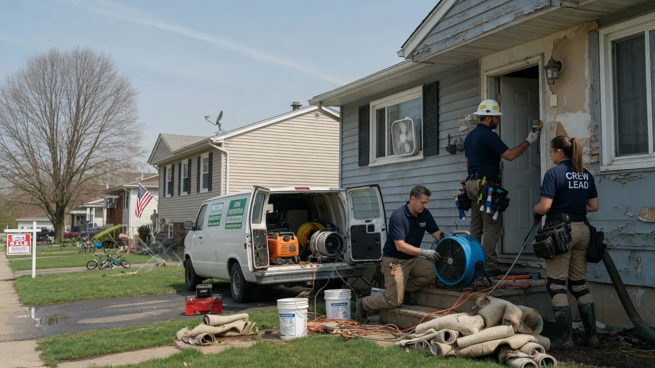 Flood Cleanup in Carrolls, WA near me